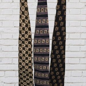 LAST CALL Stylish Men's Patterned Ties Set
